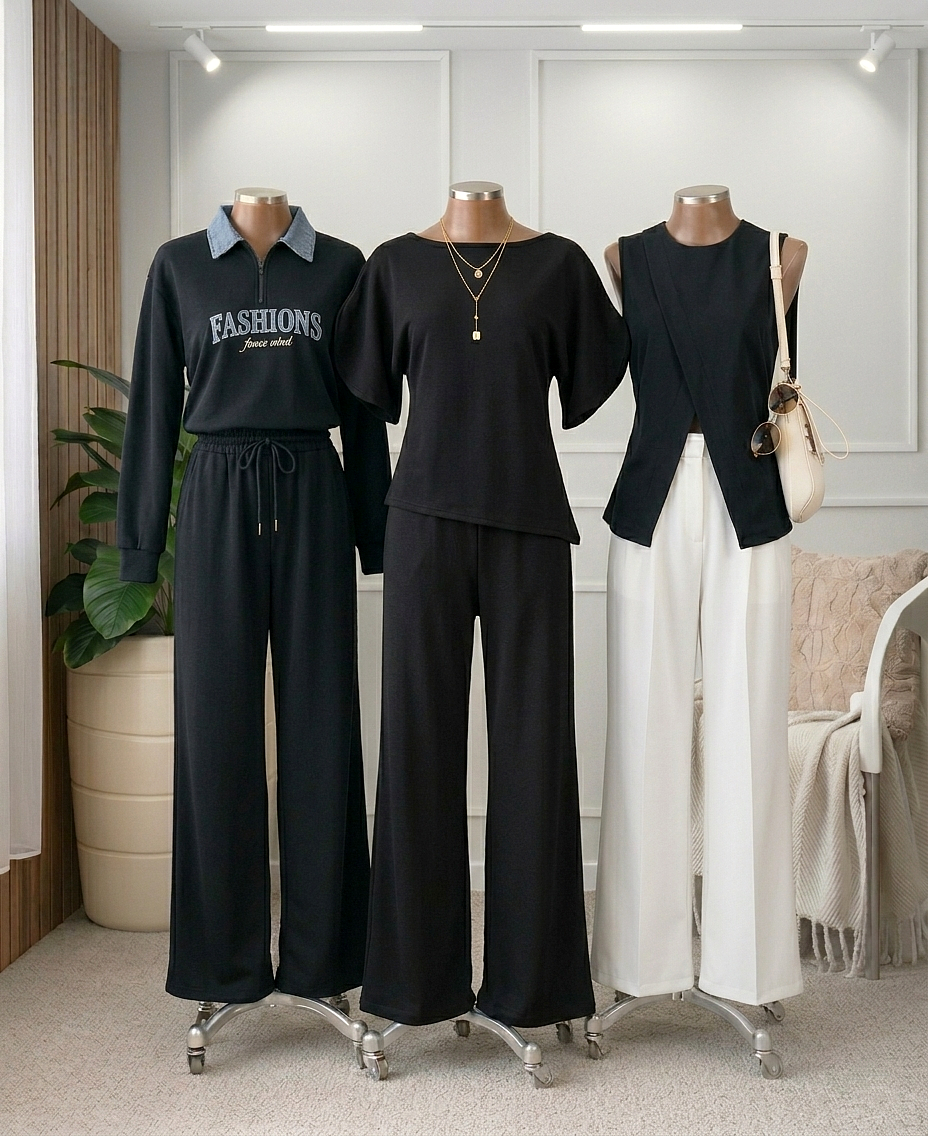 Top Assimétrico Sem Mangas – Elegância e Leveza
