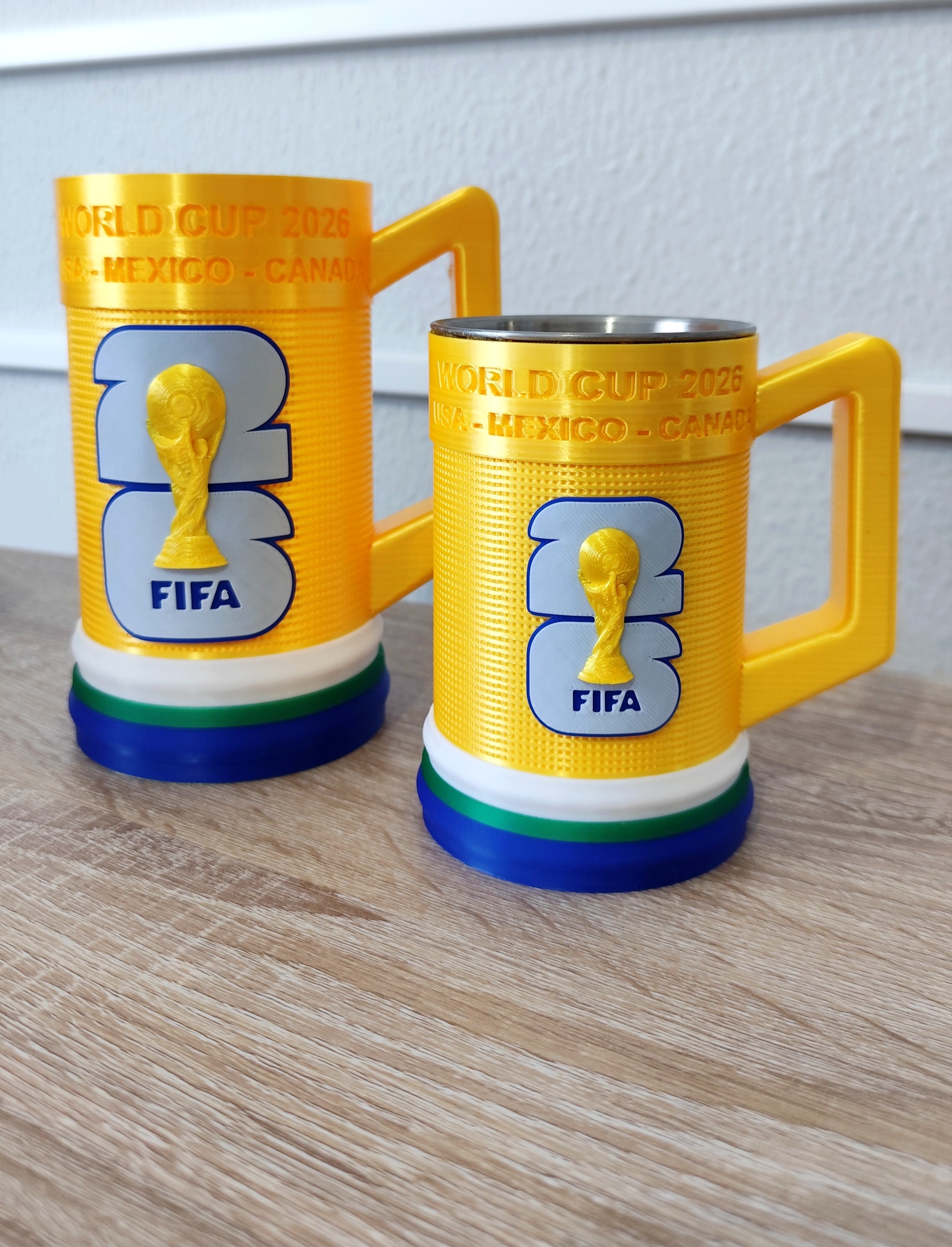 Jarra Choop Caneca Personalizada Copa do Mundo Brasil 260ml