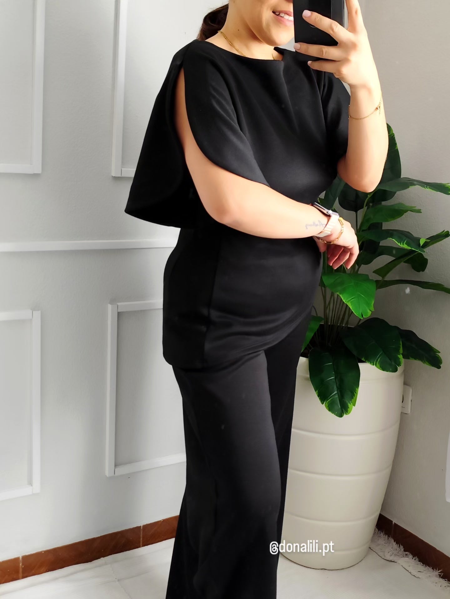 Conjunto Fato de Treino Feminino – Preto