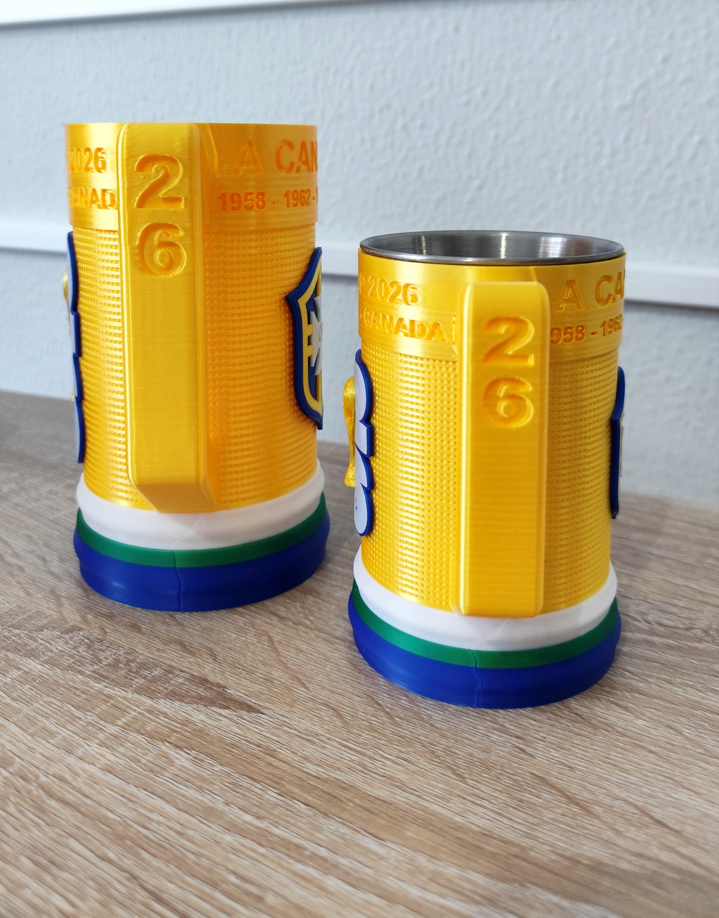 Jarra Choop Caneca Personalizada Copa do Mundo Brasil 260ml